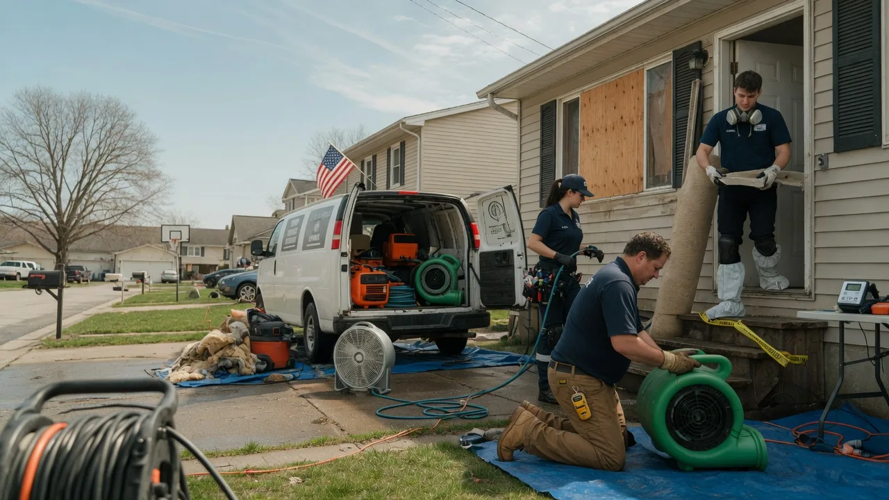 Water Damage Restoration in Comstock, MN near me